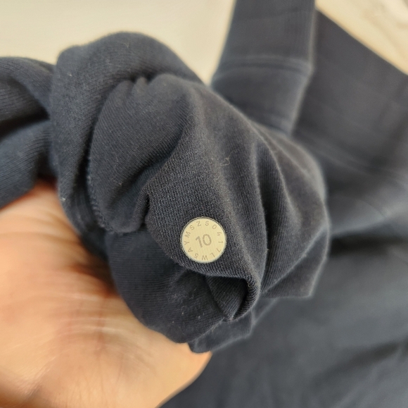 Lululemon Womens Sweatpant Joggers Navy Blue Size 10 Cropped - Picture 4 of 7